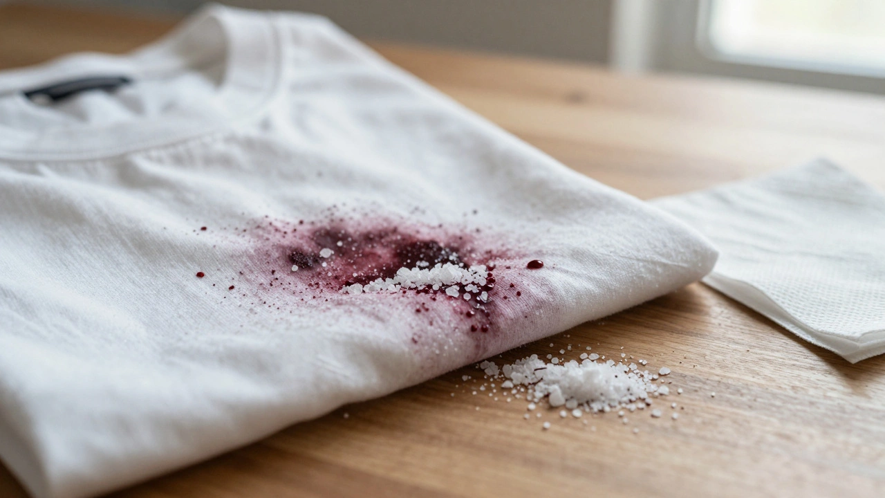 Jak odstranit zaschlou skvrnu od vína z textilie - praktické metody, které skutečně fungují