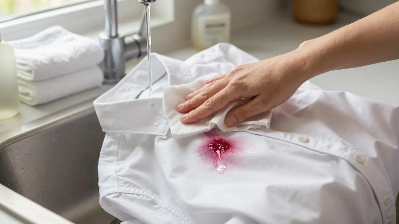 Jak vycistit fleky od alkoholu z obleceni a textilie