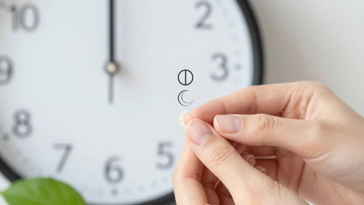 Ruka aplikující krém na kůži kolem nehtů, s časovým přechodem od poškozených k zdravým nehtům za tři měsíce.