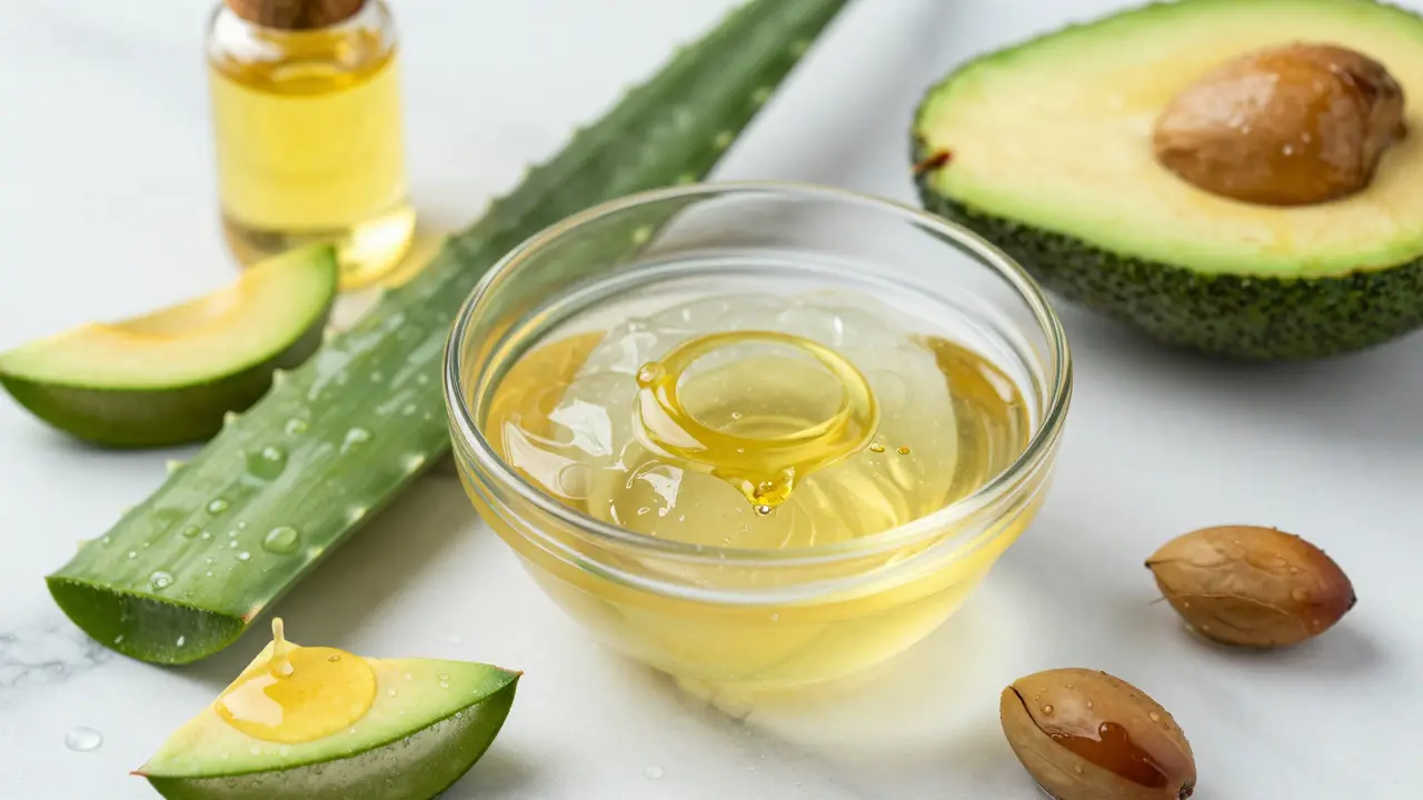 Přírodní ingredience pro hydrataci vlasů: aloe vera, med a avokádo