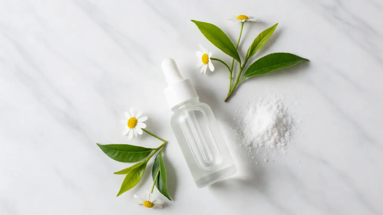 Minimalistické pleťové produkty s botanickými prvky